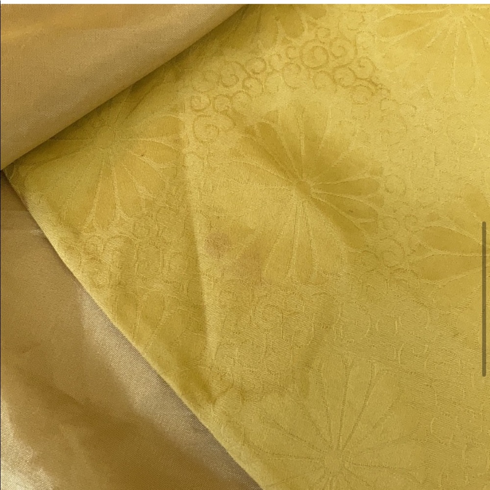 Anthropologie Tulip Floral Mustard Skirt 12 - Picture 10 of 11